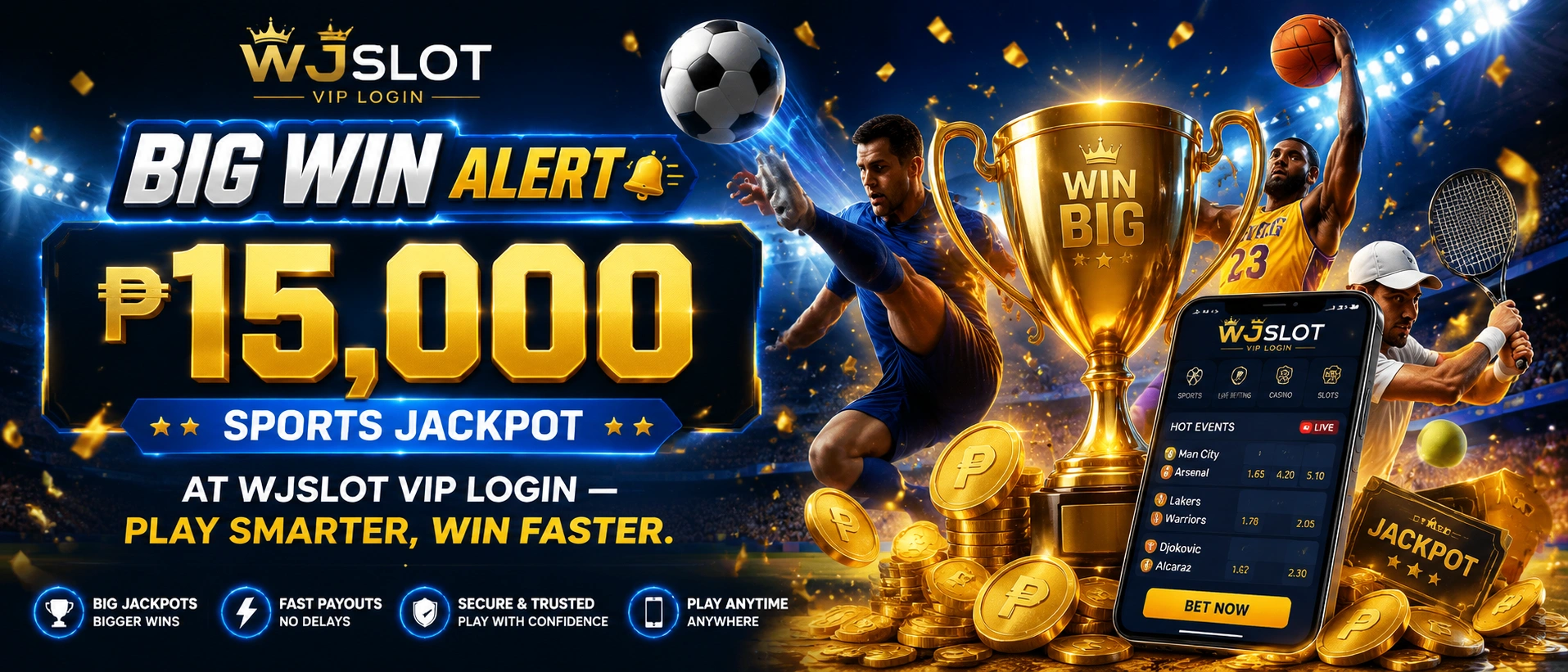 jilivip sports hero view for Filipino sports betting